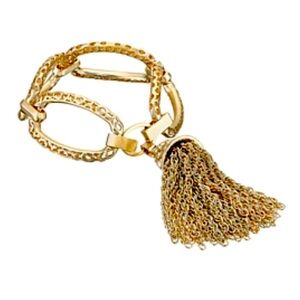 Kendra Scott Mia bracelet, gold, removable Tassel